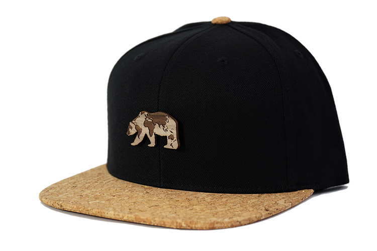 Snapback Caps mit individuellem Holzmotiv