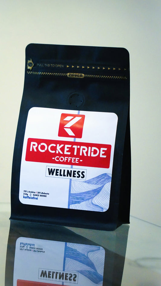 Rocketride Coffee - Wellness -  koffeinfrei - säurearm - 250g