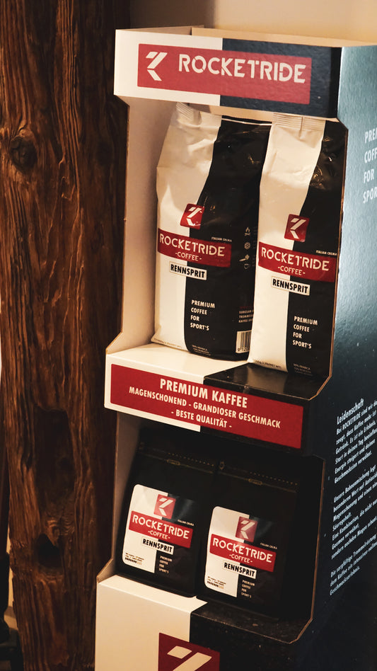 Rocketride Coffee - Kaffee für Sport - säurearm - 1 kg